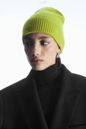 Black COS Pure Cashmere Beanie Hats | CK09-H0SD