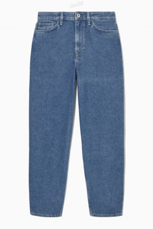 Medium Blue COS Arch Jeans - Tapered Jeans | KE74-Y1FO