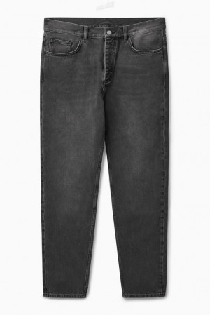 Mid-Blue COS Pillar Jeans - Tapered Trousers | YO35-F7SB