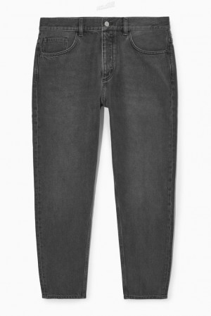 Mid-Blue COS Pillar Jeans - Tapered Trousers | FH00-Z8XM