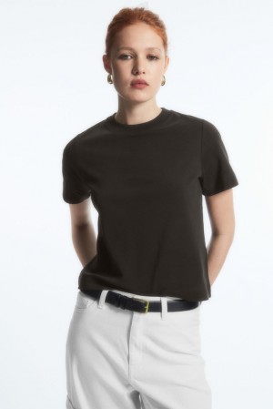 White COS The Clean Cut T-Shirt T-shirts | EM78-J1SY