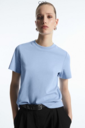 White COS The Clean Cut T-Shirt T-shirts | KJ88-E3RF