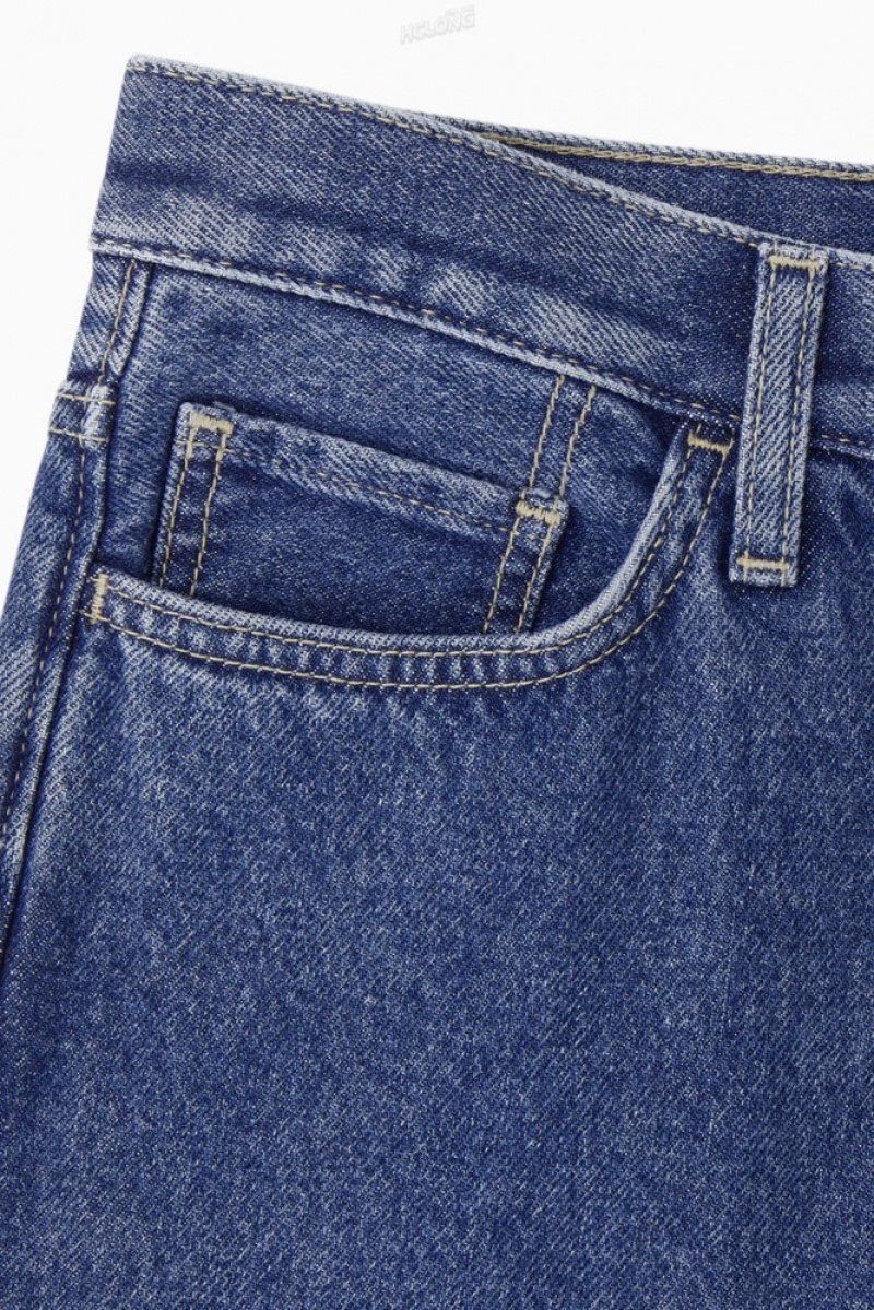 Medium Blue COS Arch Jeans - Tapered Jeans | XX22-E6RD