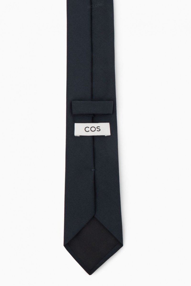 Navy COS Classic Tie Ties | QA45-D4AF