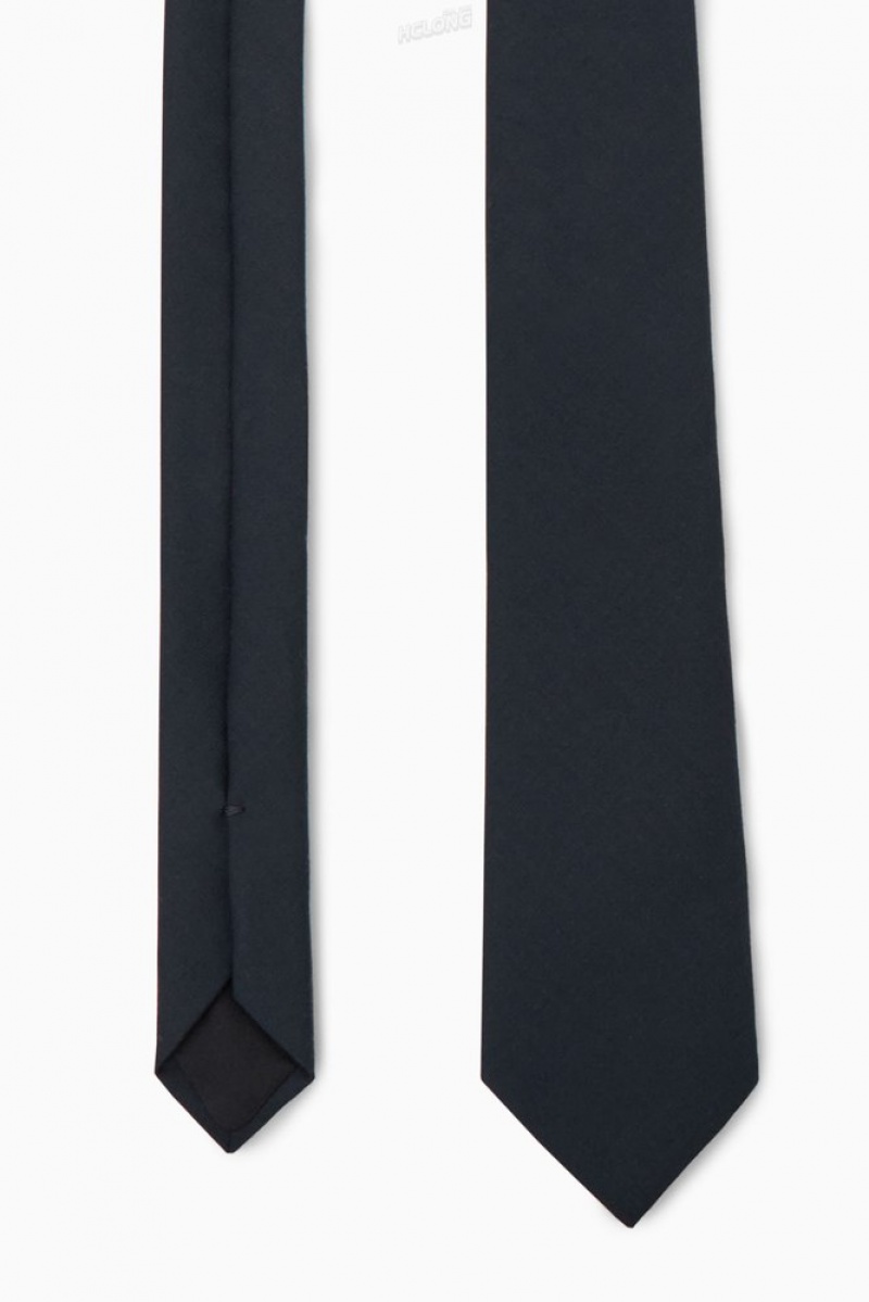 Navy COS Classic Tie Ties | QA45-D4AF