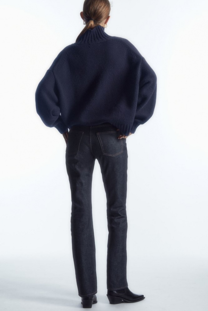 Raw Indigo COS Pipe Jeans - Bootcut Jeans | GD22-M8IM