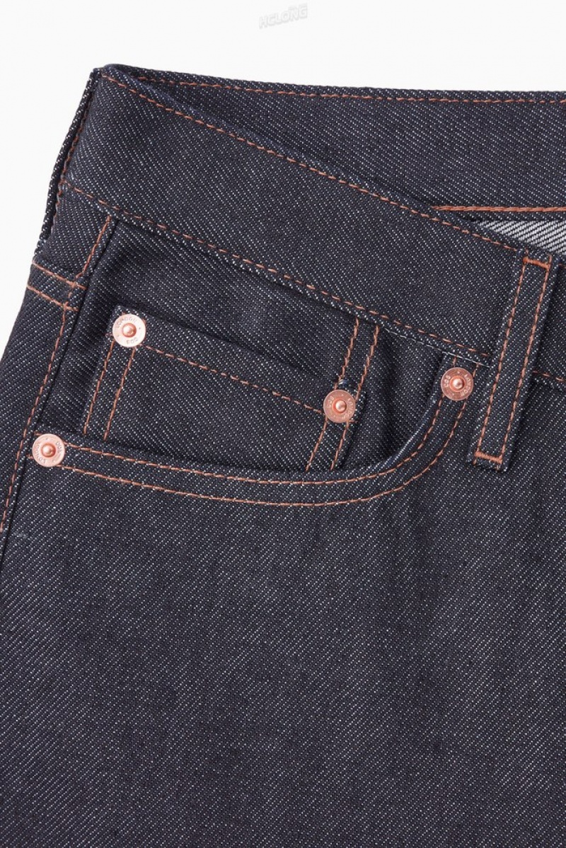 Raw Indigo COS Pipe Jeans - Bootcut Jeans | GD22-M8IM