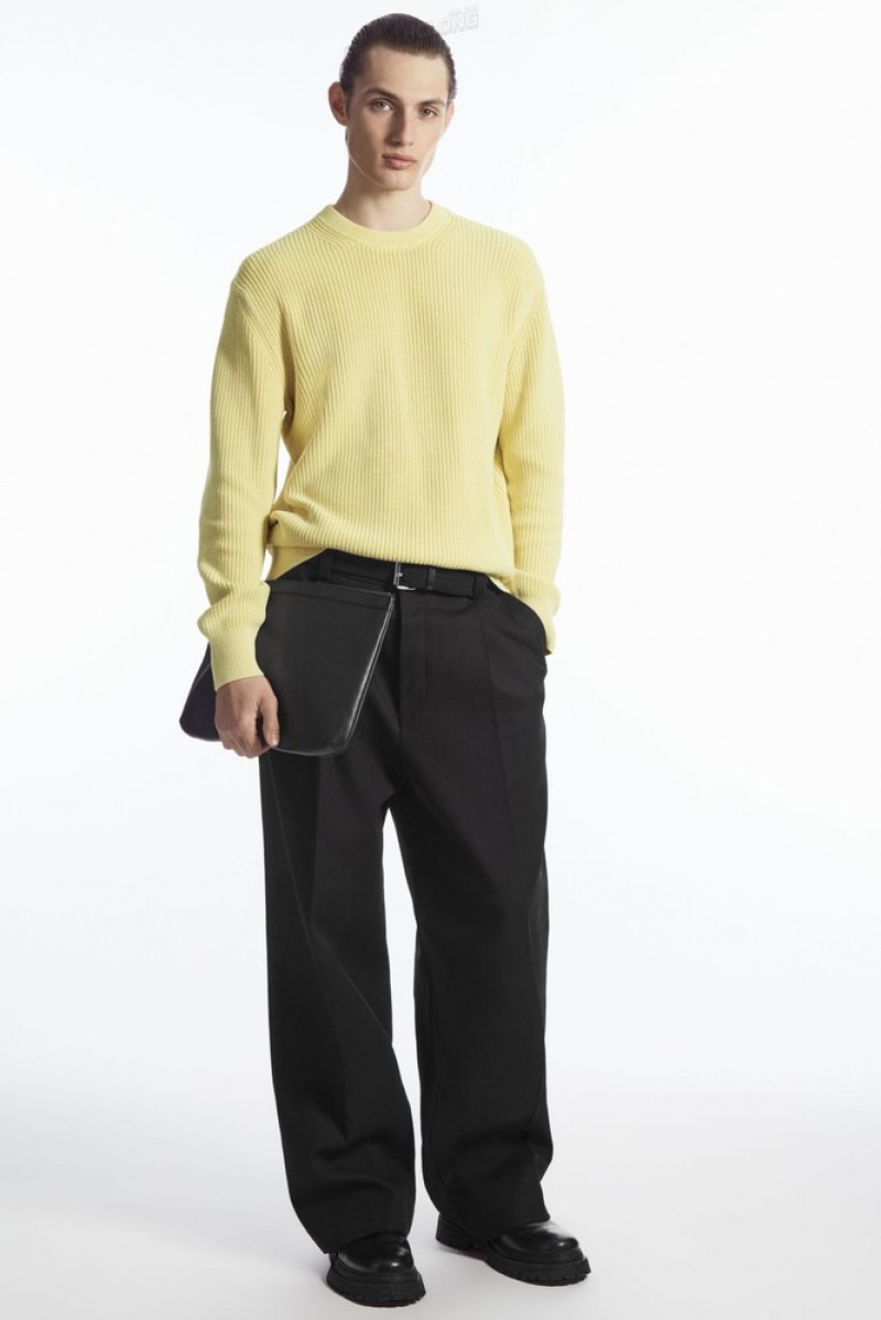 Stone COS Stone-Washed Knitted Jumper Sweaters & Cardigans | JC67-P5EN