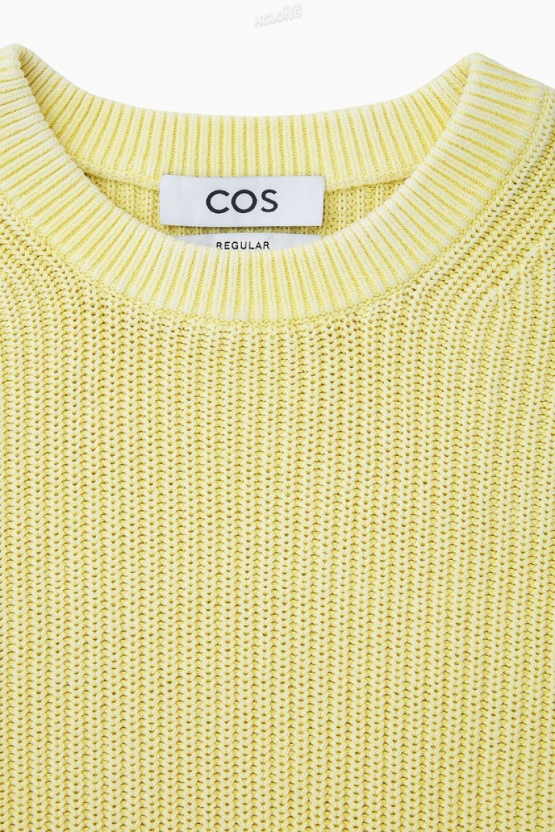 Stone COS Stone-Washed Knitted Jumper Sweaters & Cardigans | JC67-P5EN