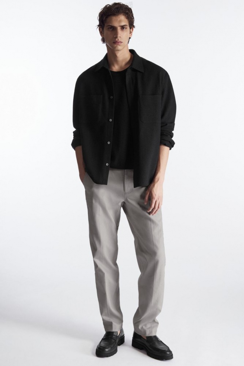 Stone COS Straight-Leg Utility Pants Pants | BM83-P0PW