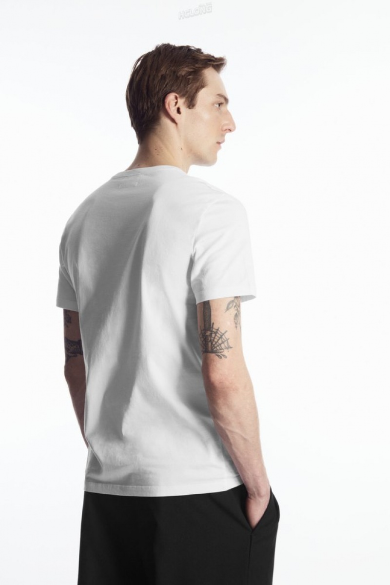 White COS 3-Pack The Extra Fine T-Shirts T-shirts | LT19-S4LA