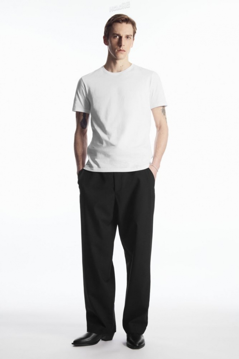 White COS 3-Pack The Extra Fine T-Shirts T-shirts | LT19-S4LA