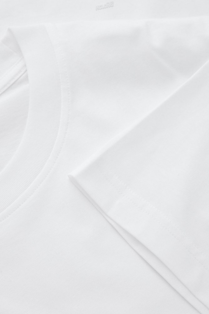 White COS The Super Slouch T-Shirt T-shirts | NG24-L9LJ